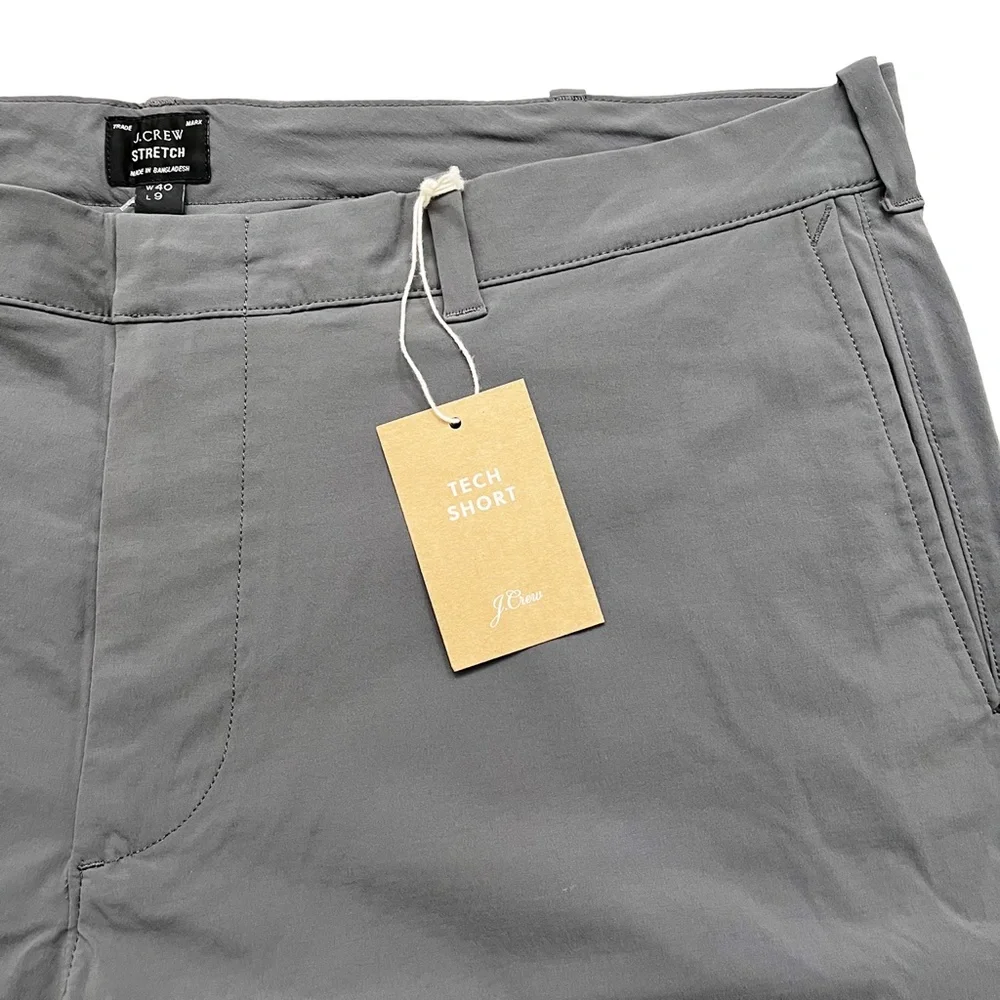 J. Crew Men’s Tech Shorts Gray 40 NWT